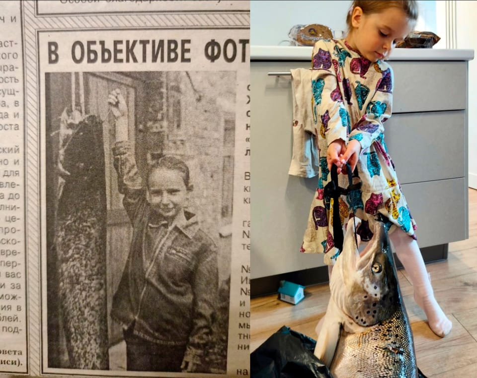 Мои жена и дочь, разница между фото в 20 лет 🥰